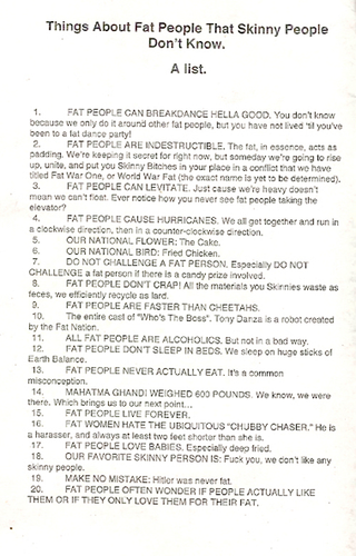 Illustration for article titled Fat Zine Is A Skinny Slice Of Goodness